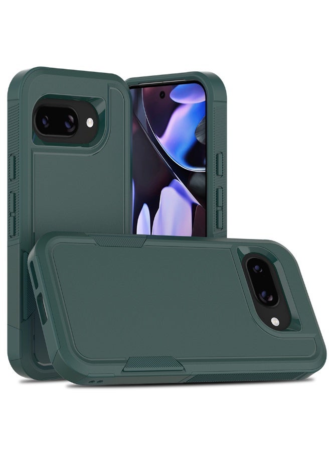 Shockproof Protective TPU Case Cover For Google Pixel 9 Pro XL, Dark Green