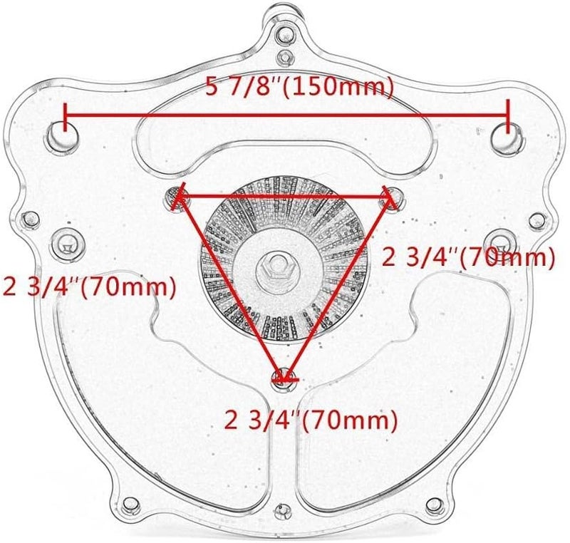 QASULER Motorcycle Air Filter CNC Air Cleaner Kit - Image 2