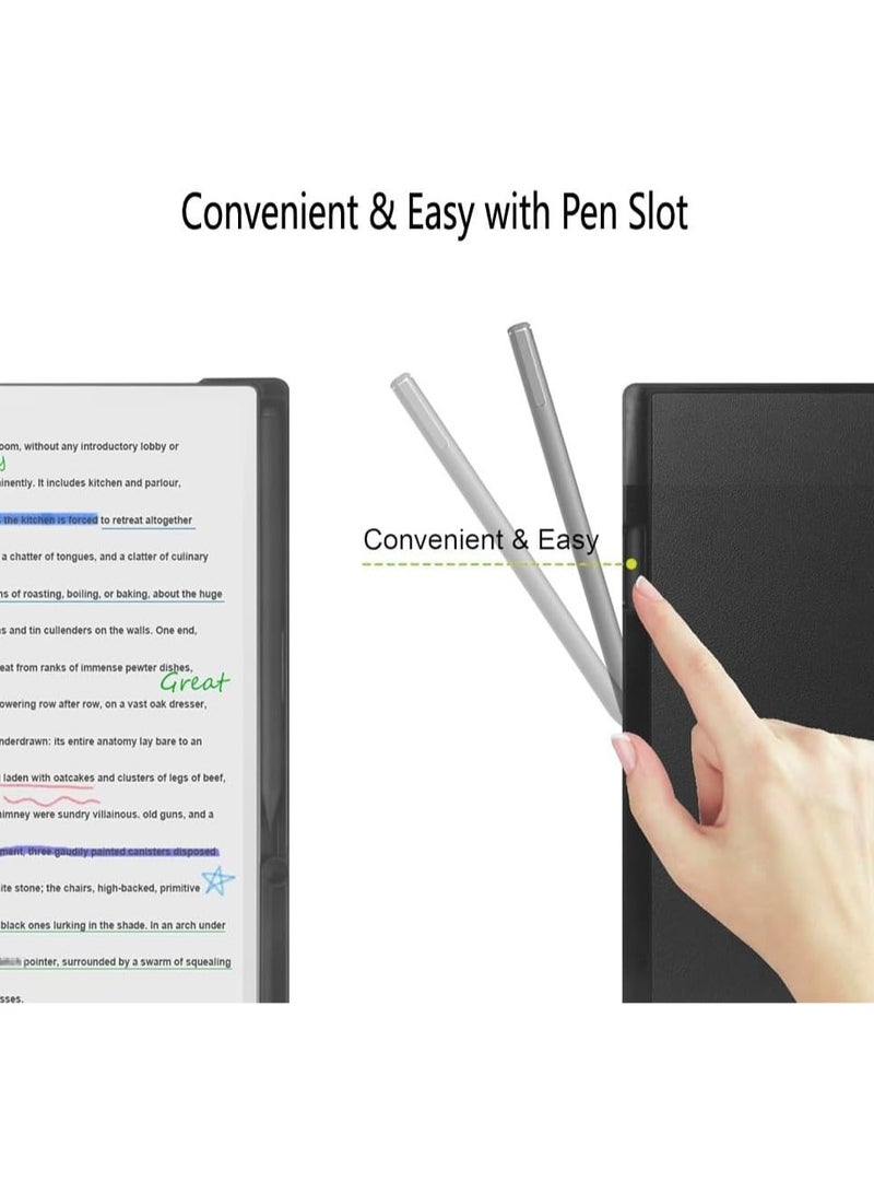 Compatible with Remarkable Paper Pro 11.8 inch 2024 Case,The Thinnest Leather Smart with Auto Wake Sleep Feature Case for Remarkable Paper Pro 11.8 - Image 3