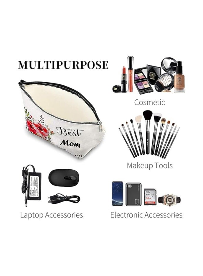 Mother Cosmetic Travel Bag Makeup bags for Toiletries, Mobile Phone, Small Makeup Pouch For Women Popular As Mothers day gift or Gifts For Mother. - Image 3