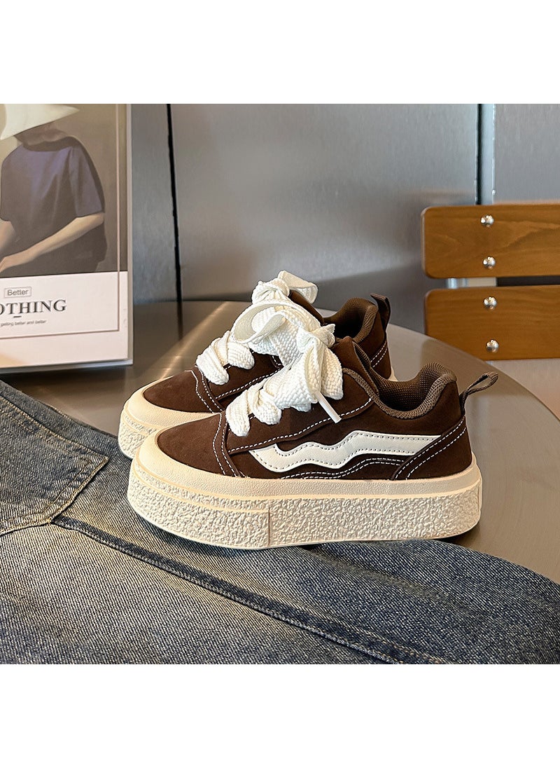 Generic Kids Sneakers 2023 Spring Autumn Casual Sports Brown 