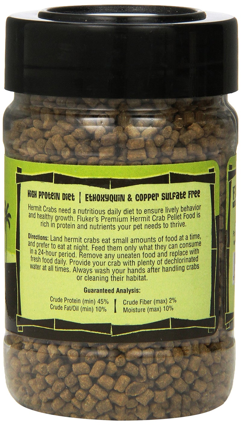 Fluker's Premium Pellet Diet, Food for Hermit Crabs, 3 oz - Image 2