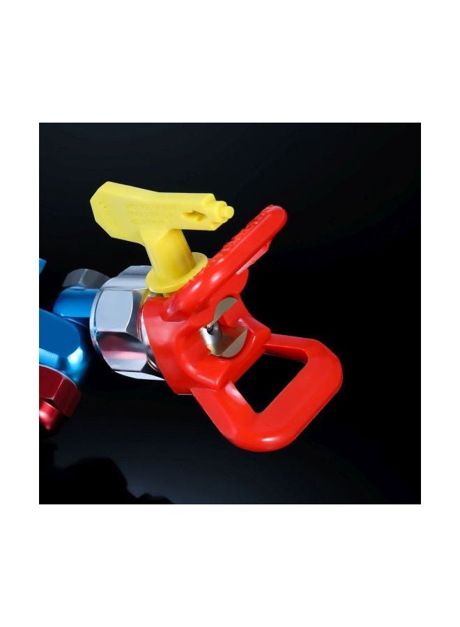 NIBEMINENT Color Separation Baffle Spraying Machine Silver/Blue/Red 27x6.8x17.5cm - Image 5