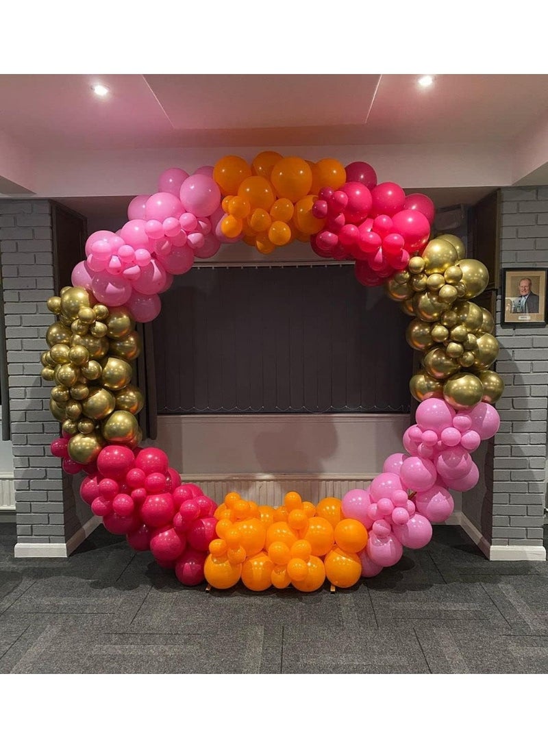 Pink Balloons Latex Party Balloons - 100 Pack 12 inch Round Helium Pink Balloons for Birthday, Wedding, Anniversary, Bridal Shower, Gender Reveal Party Decoration - Image 2