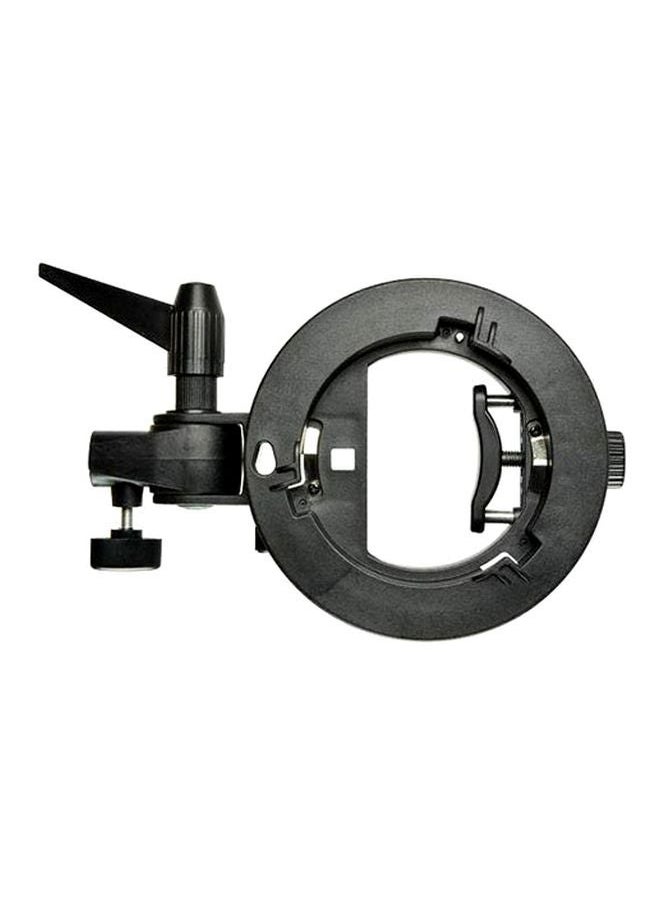 NIBEMINENT S-Type Umbrella Holder For Speedlite Flash Snoot Softbox Black  - Image 2