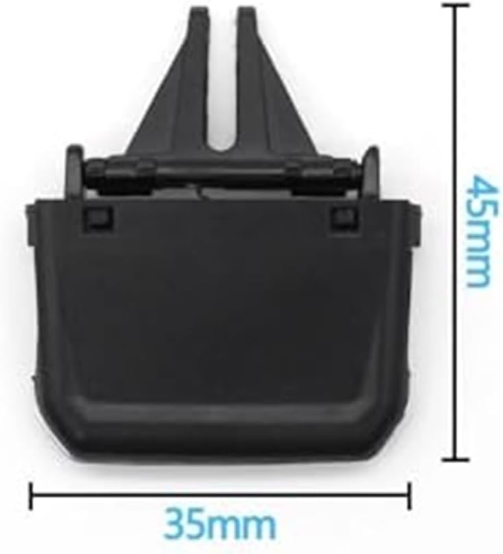 MKVAXR Dashboard Air Vent Clip for VW Tiguan 2017-2022 - Black LHD - Image 2