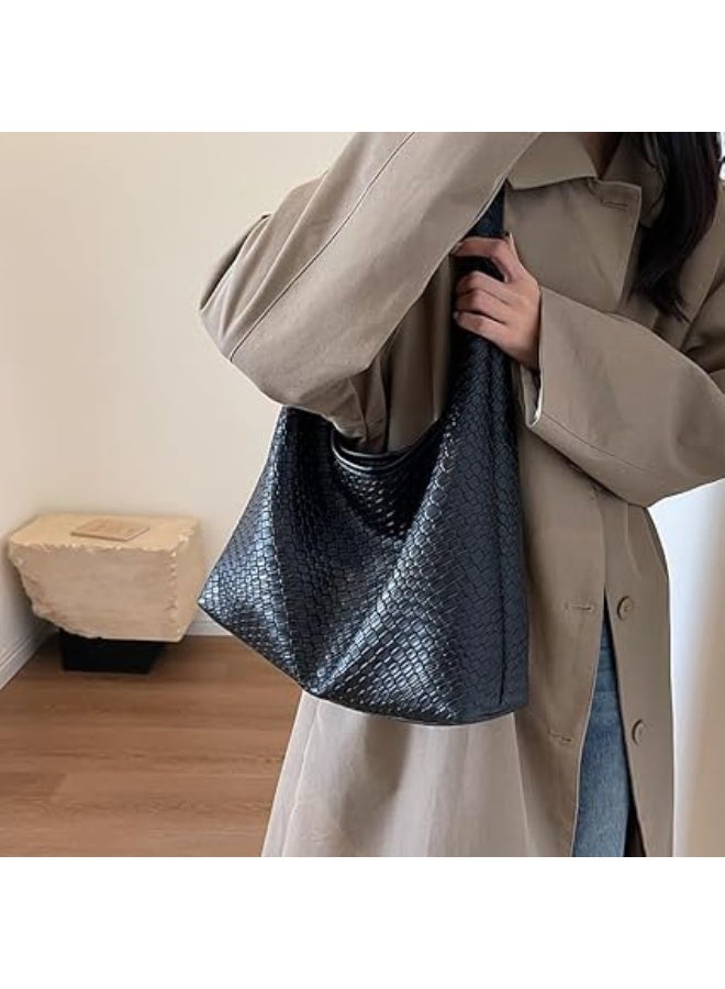 Women's top-handle shoulder bag, backpack with large capacity and soft genuine leather, crossbody bag for the armhole - Image 3