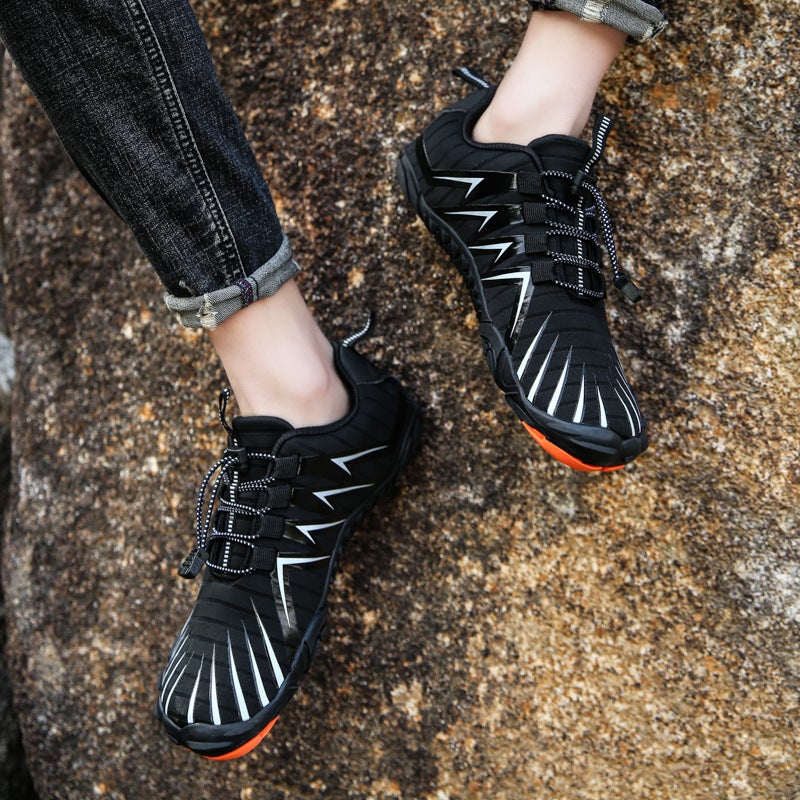 Thickened Tracing Shoes Parent-Child Outdoor Five-Finger Barefoot Shoes Barefoot Shoes Mountain Climbing Non-Slip Hiking Shoes Men'S Cycling Shoes Rock Climbing Shoes - Image 4