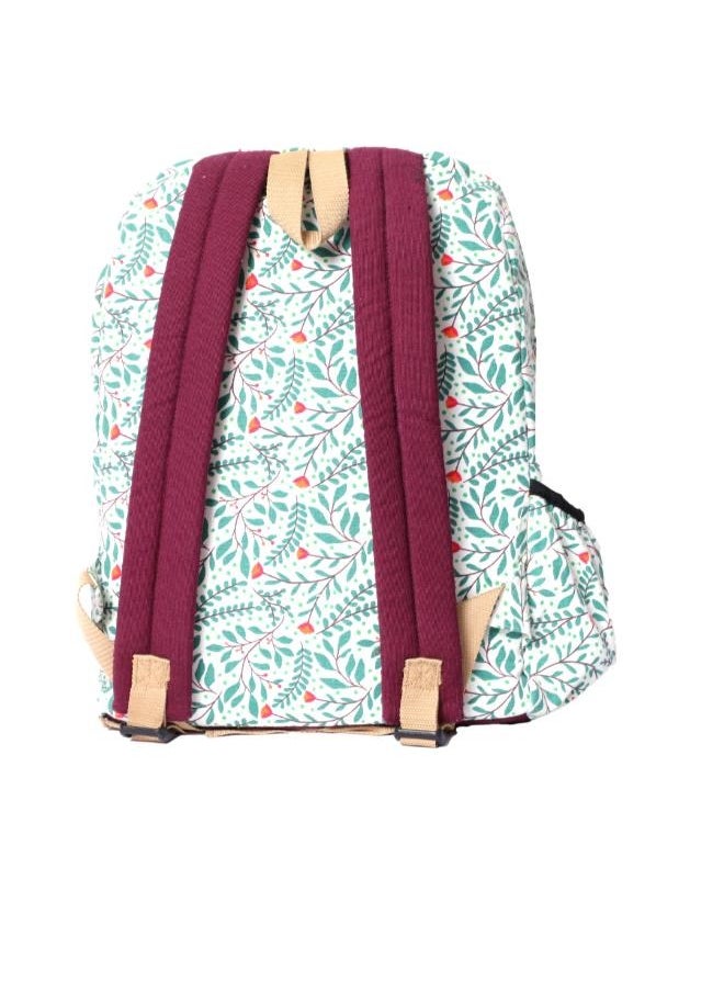 earthsave Casual Cotton Backpack for Boys & Girls| Water Resistant Laptop Backpack for Office, School and  College  - Image 4