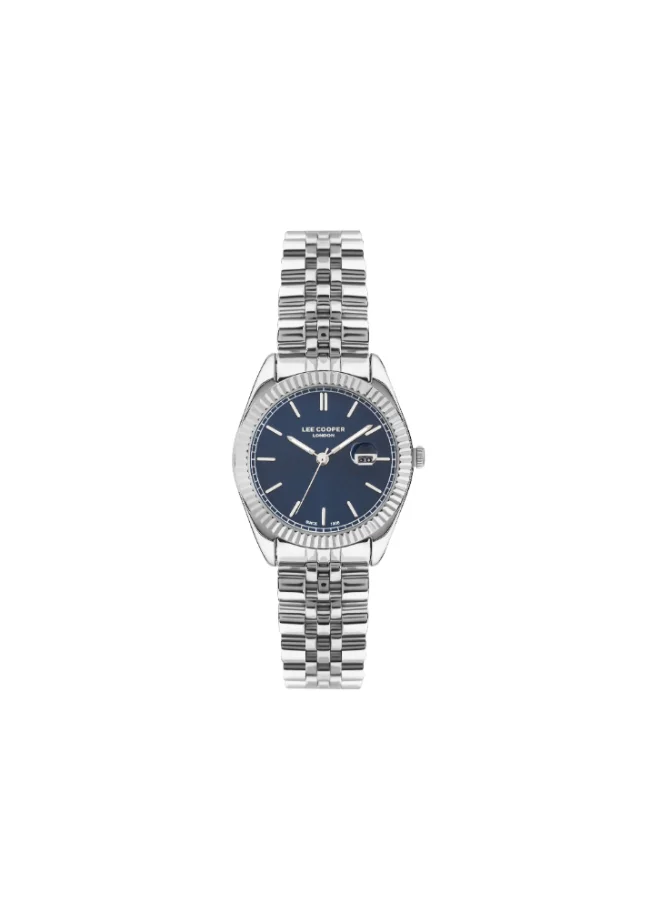 Lee Cooper Women's Analog Display Watch With Silver Metal Strap - LC07326.390