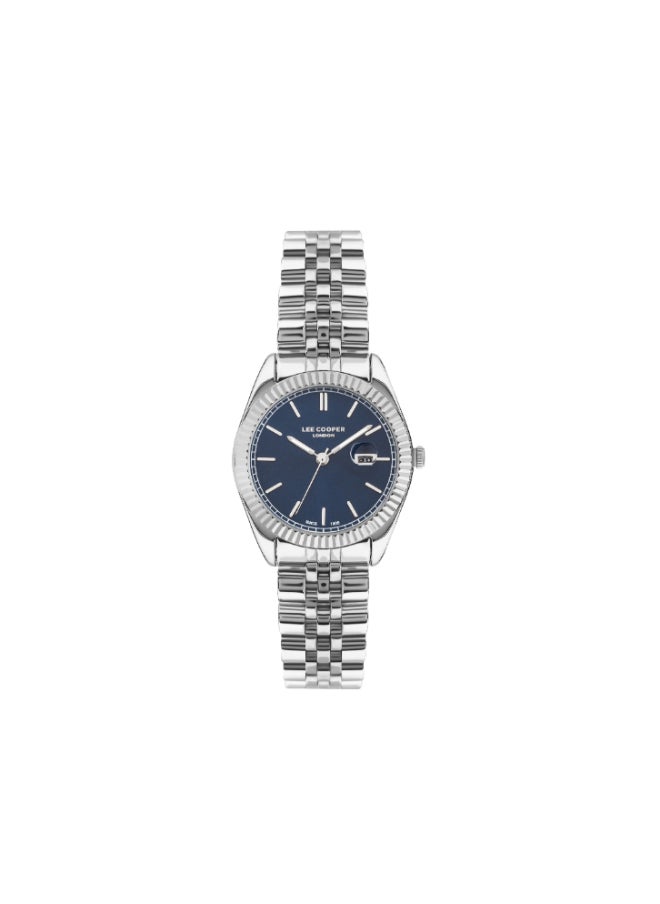 Lee Cooper Women's Analog Display Watch With Silver Metal Strap - LC07326.390  - Image 1