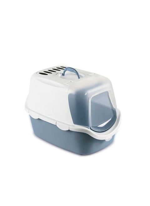 Stefan Plast Cathy Easy Clean Litter Box With Carbon Filter For Cats 56x40x40cm