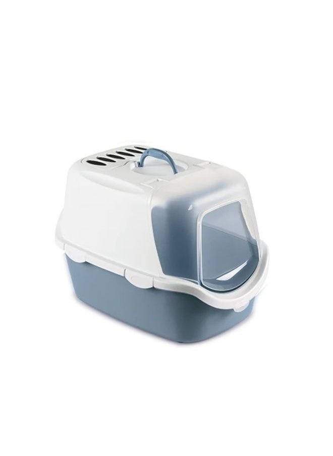 Stefan Plast Cathy Easy Clean Litter Box With Carbon Filter For Cats 56x40x40cm