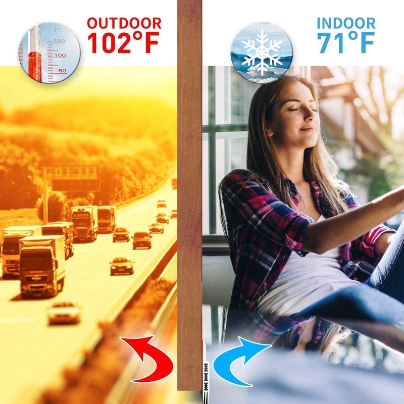 Bellveen Bellveen Air Gap Waterproof Gel SelfAdhesive Rubber WindowDoor Shield WeatherStrip Tape for Cockroach Insect Bugs Stopper 1 M Brown Pack of 1  - Image 4
