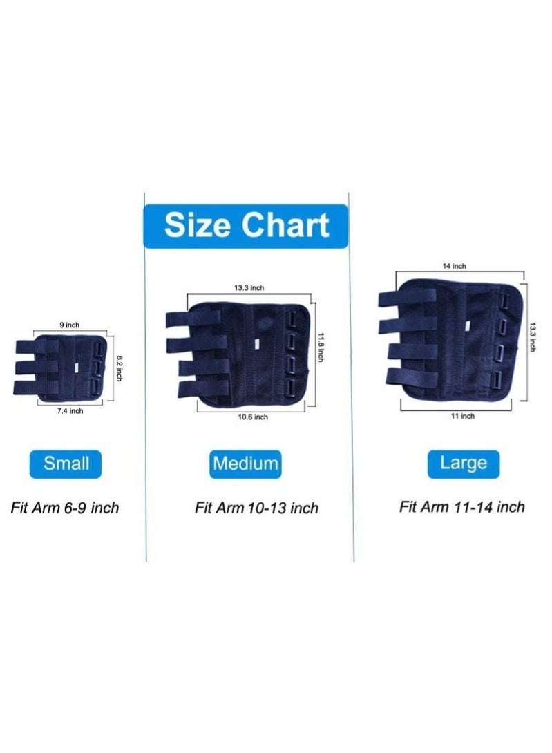 Adult Kid Elbow Brace Splint Cubital Tunnel Syndrome Adjustable Elbow Support Brace Fracture Immobilizer Protector Tennis Arm Stabilizer Night Sleep Elbow Arthritis Tendonitis Pain Relief Splint Wrap - Image 3