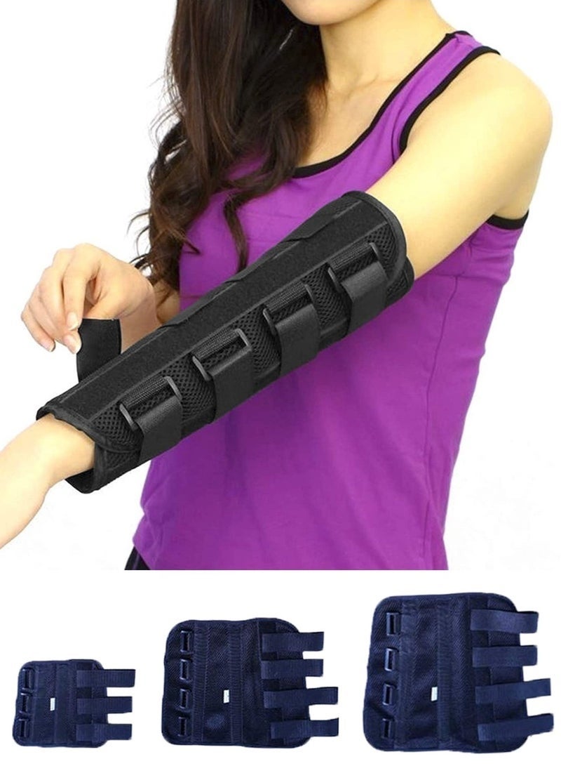 Adult Kid Elbow Brace Splint Cubital Tunnel Syndrome Adjustable Elbow Support Brace Fracture Immobilizer Protector Tennis Arm Stabilizer Night Sleep Elbow Arthritis Tendonitis Pain Relief Splint Wrap - Image 1
