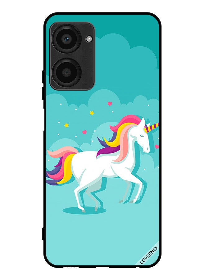 Covernex غطاء حماية لجهاز Realme 10 Pro على شكل يونيكورن يمشي - Image 1