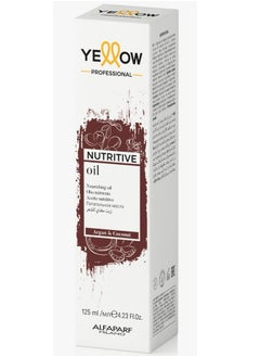 Yellow Nutritive oil with argan and coconut oil for dry hair 125ml