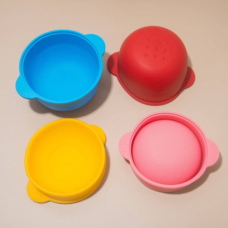 Silicone Folding Bowl High Temperature Resistant Demilitarised Wax Bowl Silicone Masked Bowl Folding Silicone Wax Bean Bowl - Image 3