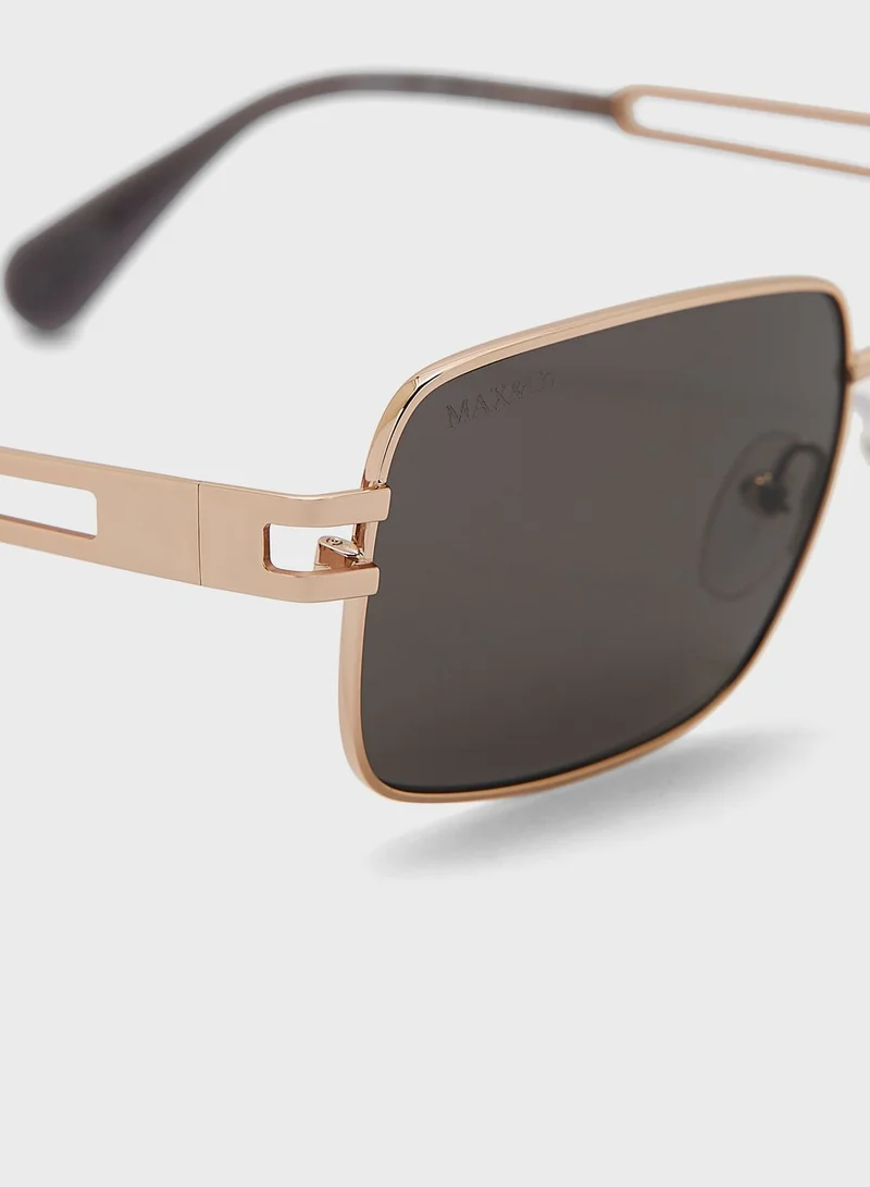 MAXCO Rectangle Shape Sunglasses