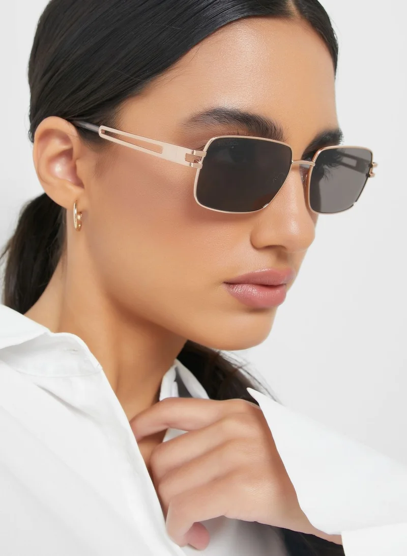 MAXCO Rectangle Shape Sunglasses