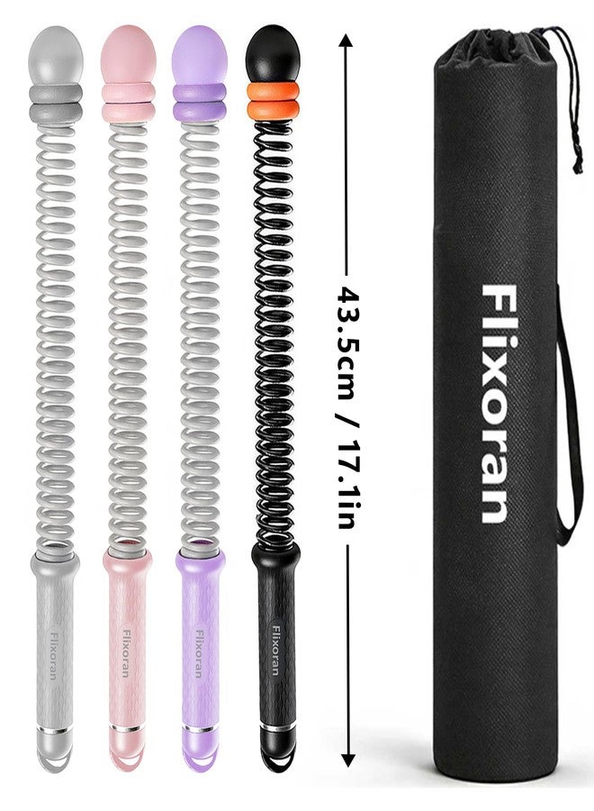 Flixoran Ropeless Battle Ropes Adjustable Trainer, Cordless Weighted Exercise Equipment for Home Gym Workouts, Portable Compact Arm Strength for Men Women, Heavy Flex Rope Stick Fitness Gift - Image 5