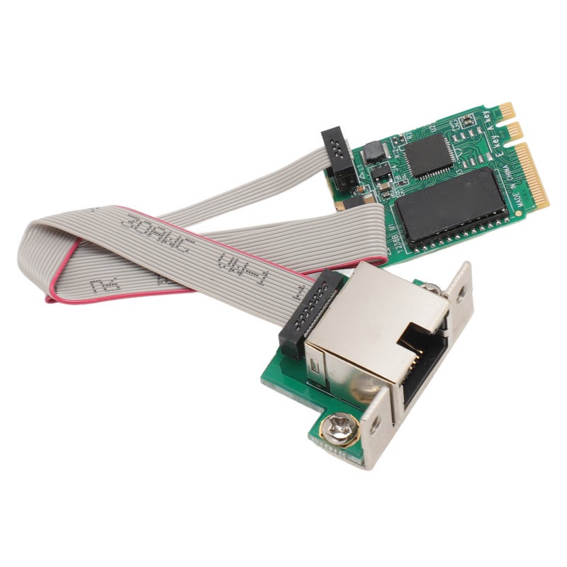 بطاقة شبكة M.2: أنماط 2.5G/1G Lite للإرسال بسرعة عالية - محول عالمي متوافق بدرجة عالية مع منفذ RJ45 لبطاقات شبكة غيغابيت لأجهزة سطح المكتب وورش العمل والخوادم - Image 5