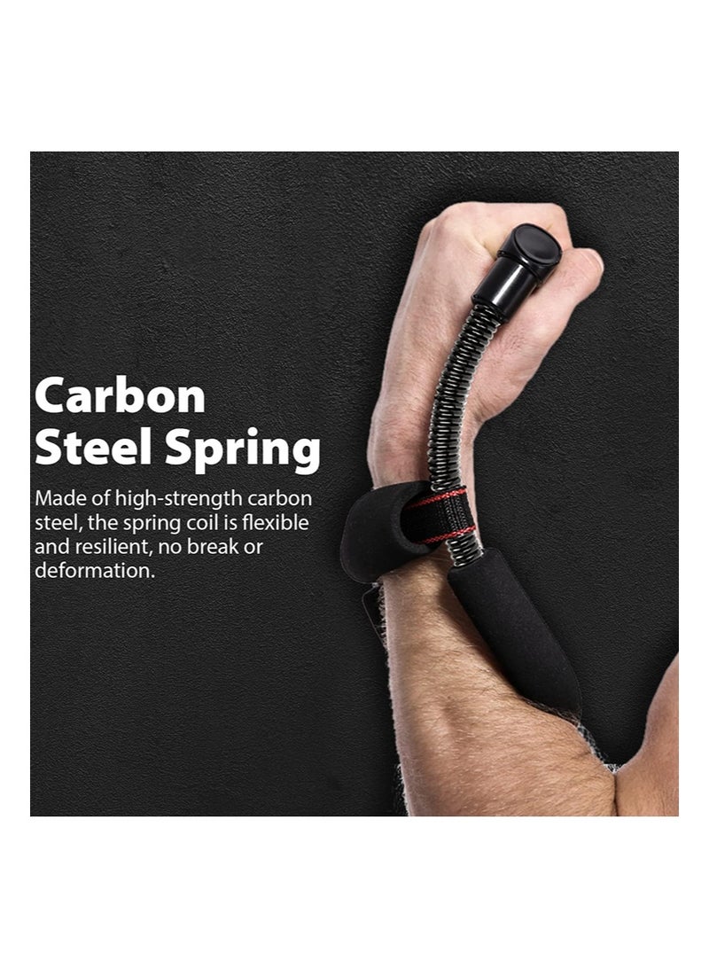 Aikanbo Hand Grip Strengthener Set with Wrist Strengthener, 4-Piece Hand Exerciser Set for Forearm Exercises, Adjustable Grip Trainer, Jump Rope, Training and Recovery (Black) - Image 2