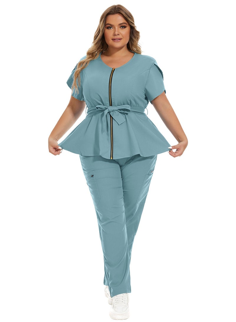 KUYING New Fashion Quick Drying Short Sleeved Pants Medical Work Clothes  - Image 1