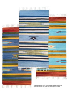 H2H H2H House2Home - Cotton Bedside Rug, 60x120cm (Large), 8MM Thick, Traditional Design | Suitable for Bedside, Corridor, Balcony, Passage, Food mat, Pooja Room, Gift - Multi-Colored  - Image 2