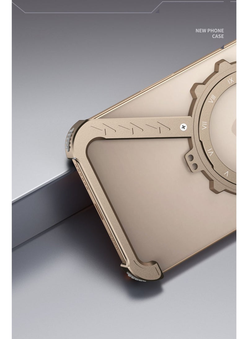 for iPhone 17 Pro Max Z-Shaped Frameless Metal 360 Holder Compatible with MagSafe iPhone Case Cover - Image 2