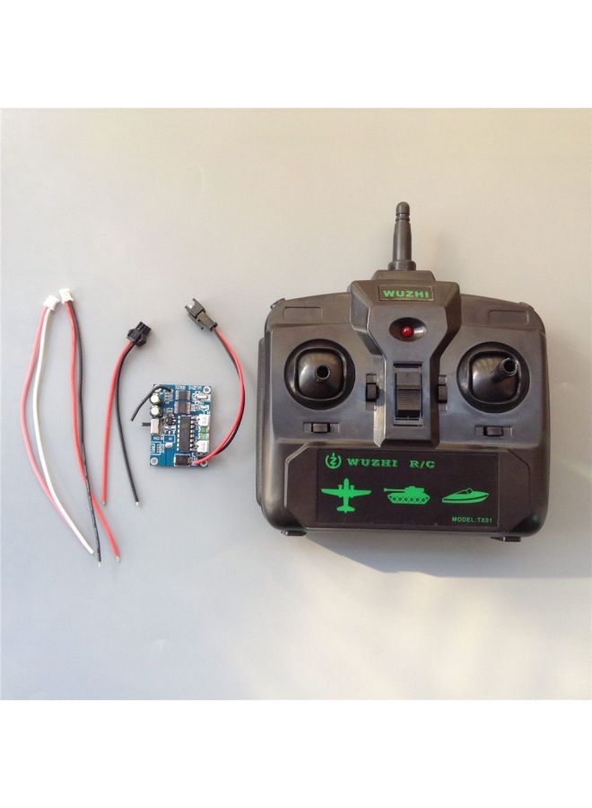 Mixed-Controlled Dual-Motor Differential Speed Turning 2.4g Remote Control Receiver Remote Control Boat Four-Channel Speed Regulation And Speed Change-Color:Receiver - Image 1