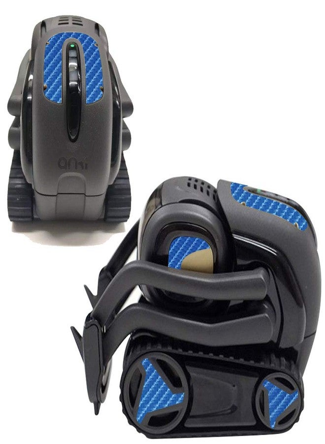 اي بس سي طقم تزيين واقي شاشة وجه روبوت فيكتور من IPG يتضمن مجموعة عجلات وهيكل، و7 ملصقات، و2 واقي شاشة (لون كربوني أزرق). - Image 3