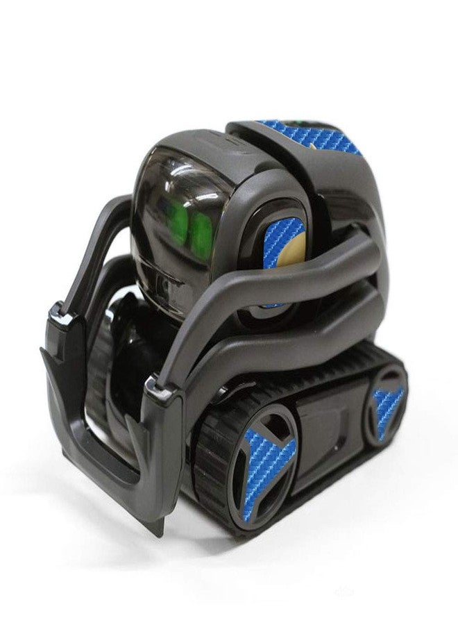 اي بس سي طقم تزيين واقي شاشة وجه روبوت فيكتور من IPG يتضمن مجموعة عجلات وهيكل، و7 ملصقات، و2 واقي شاشة (لون كربوني أزرق). - Image 4