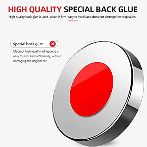 VELINEX®Car Blind Spot Mirror – 360° Adjustable Convex Rearview Mirror for Parking & Safety, Universal Fit for All Cars, Easy Installation (Pack of 4, Silver) - Image 2
