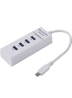 Wozlo Type C 4 Port USB 3.0 Multiplexer Hub 