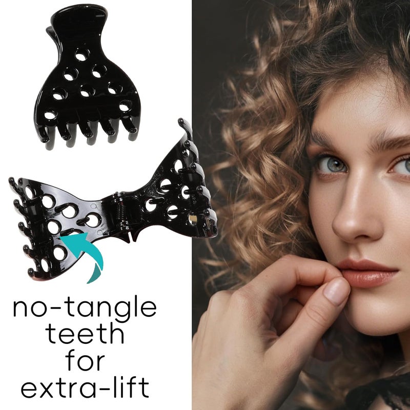 Ivyu 10 Hair Volume Clipï¼ŒRoot Clips for Curly Hair Volume and Claw Clips for Thick Hair, Root Lifter for Bounce Curl - Image 3