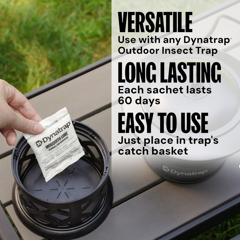 DYNATRAP 100611 Atrakta Mosquito Lure Sachet for Any Insect Trap, Lasts 60 Days, Mosquito Trap Attractant - Image 2