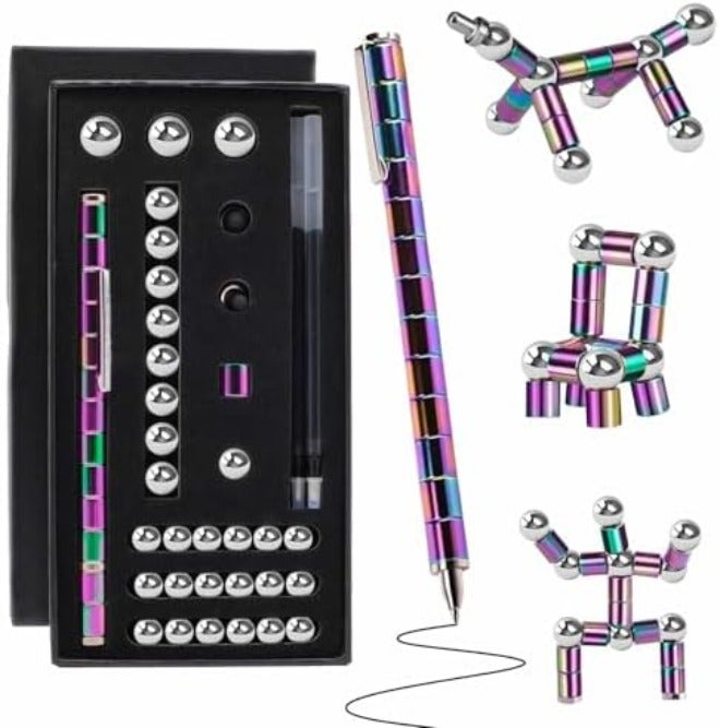 YYMHMF Fidget Pen Gifts For Teen Girls - Christmas Stocking Stuffers For Teens Boys Fidget Toys Adults Cool Stuff Gadgets - Best Friend Teen College Guys Gifts - Office Supplies For Desk Anxiety Relief - Image 1