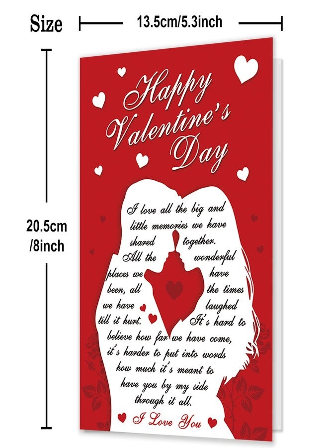 MQMRYeto Romantic Valentine's Day Card for Him Her,Valentine's Day Card Gifts for Boyfriend,Husband,Wife,Girlfriend,Fiancee,Fiance - Image 3