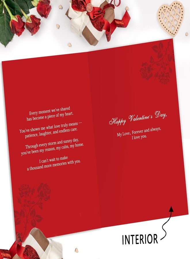 MQMRYeto Romantic Valentine's Day Card for Him Her,Valentine's Day Card Gifts for Boyfriend,Husband,Wife,Girlfriend,Fiancee,Fiance - Image 2