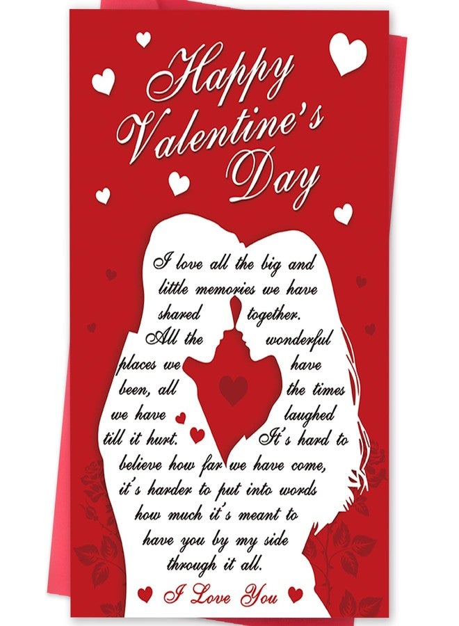 MQMRYeto Romantic Valentine's Day Card for Him Her,Valentine's Day Card Gifts for Boyfriend,Husband,Wife,Girlfriend,Fiancee,Fiance - Image 1