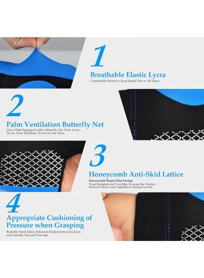 Professional 3-finger billiard glove (exposed) - Flexible Lycra fabric with non-slip mesh palm - Suitable for men and women - Image 5