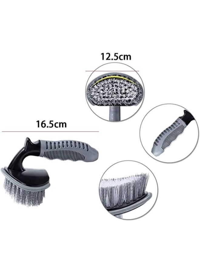 مجموعة فرش تنظيف عجلة السيارة من 3 قطع ، أداة غسل العجلات ، منظف إطارات السيارة ، إطارات الدراجات النارية أو إطارات الدراجات - Image 3