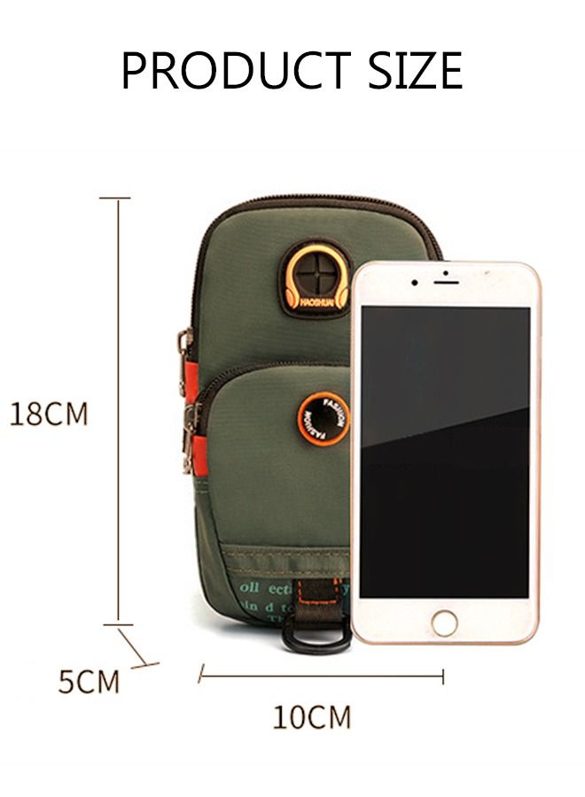 DUNISO Sport Arm Bag Bag Running Bag Multifunctional Phone Bag With Charging Port Durable Waterproof Riding Bag Cellphone Armbands Wrist Bag For Running Hiking Outdoor Sports - Image 4