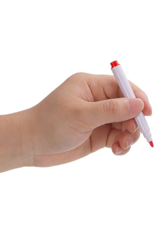 PATIKIL Dry Erase Marker Pens, 30 Pack Yellow Ink Fine Point Low Odor Whiteboard With Eraser Cap For Office Home Classroom, White Pen Rod - Image 5