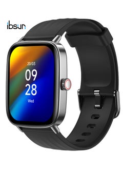 ibsun Smart Watch for Men, 1.85" Fitness Tracker with Answer/Make Calls, IP68 Waterproof/SpO2/Heart Rate/Sleep Tracker/100 Sport Modes  - Image 1