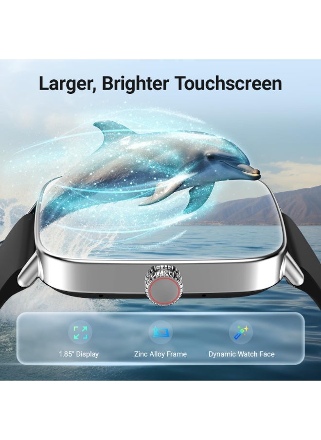 ibsun 1.85" HD Smart watch for Men (Answer/Make Calls), 100+ Sport Fitness Watch with Heart Rate/Sleep/SpO2 Monitor, IP68 Waterproof  - Image 2
