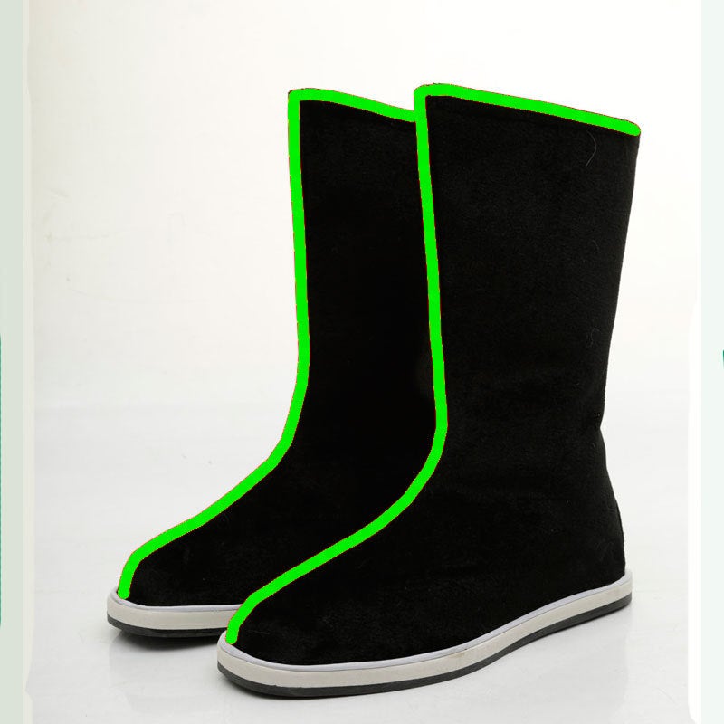 Hanfu Shoes For Men, Ancient Style Shoes, Height-Increasing Boots, Hanfu Boots For Women, Ancient Style Soap Boots, Ancient Style Boots, Chinese Style Boots For Martial Artists - Image 1