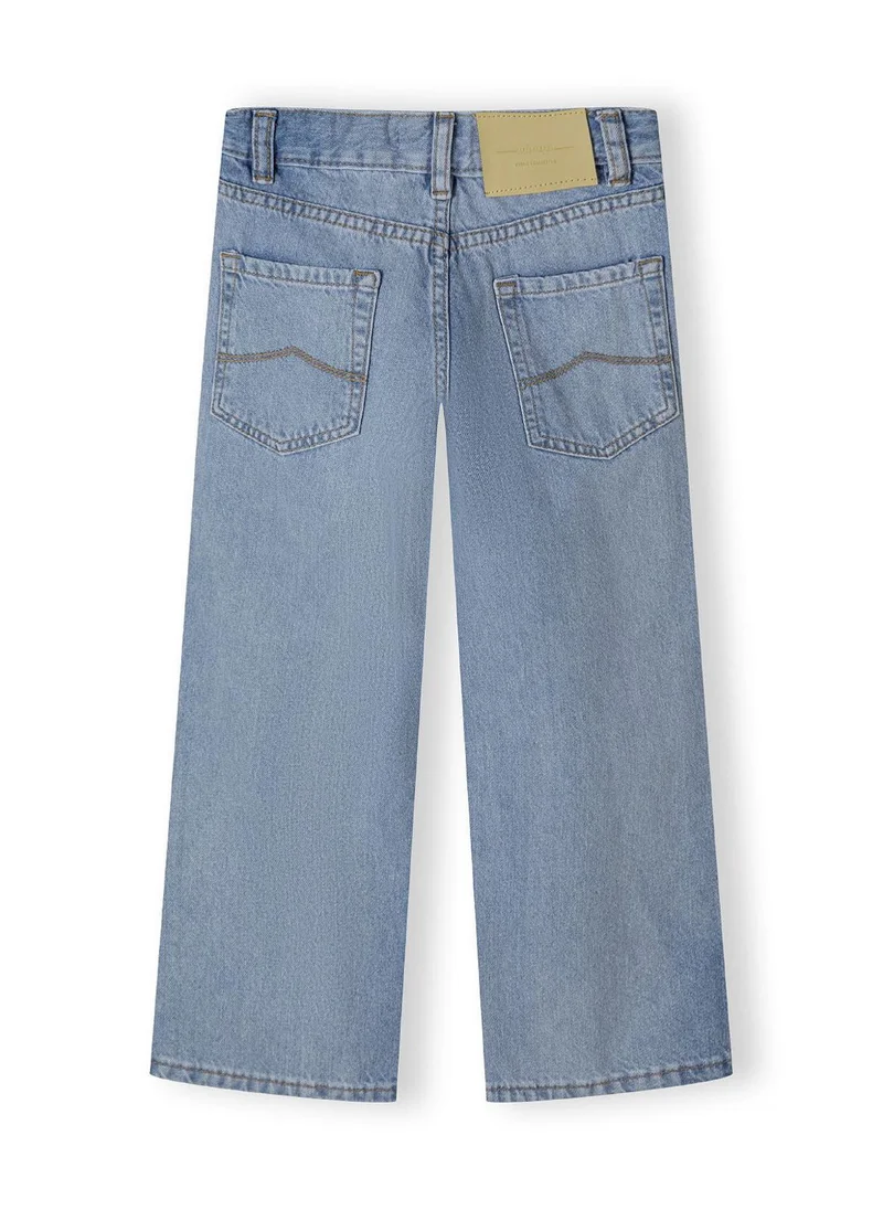 MINOTI Teen Boys Baggy Fit Denim Jeans with Back Waistband Patch